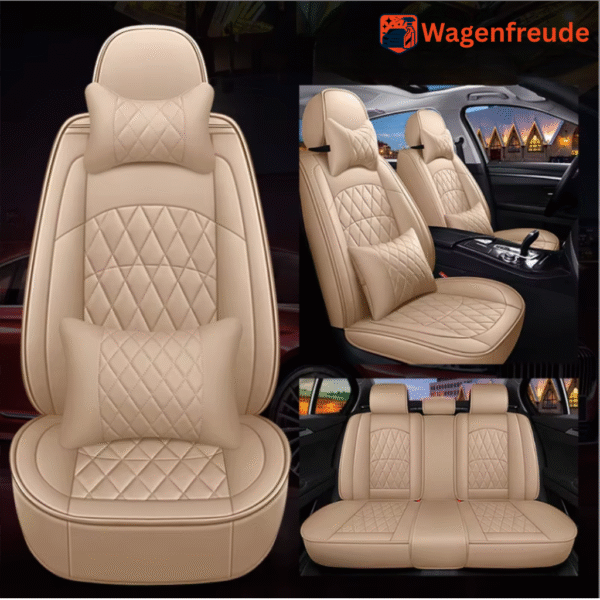 SeatFlex™ – Premium Sitzbezüge aus Nappaleder | Passt auf die meisten Fahrzeuge | Langlebig & formschön – Bild 5