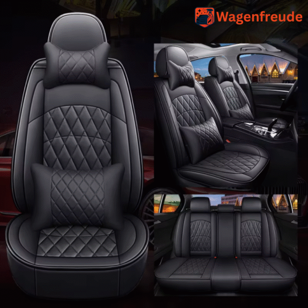 SeatFlex™ – Premium Sitzbezüge aus Nappaleder | Passt auf die meisten Fahrzeuge | Langlebig & formschön – Bild 9