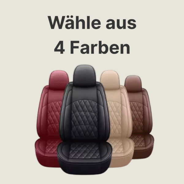 SeatFlex™ – Premium Sitzbezüge aus Nappaleder | Passt auf die meisten Fahrzeuge | Langlebig & formschön – Bild 3