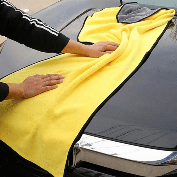 Profi Auto Trockentuch – Mikrofaser für streifenfreie Lackpflege ohne Kratzer – Bild 3