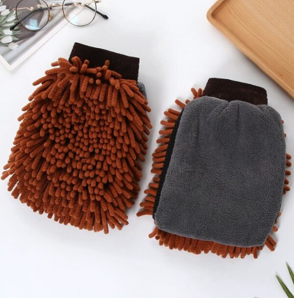PflegePro™ – 2er Set Waschhandschuhe fürs Auto | Sanft zum Lack, stark gegen Schmutz – Bild 10