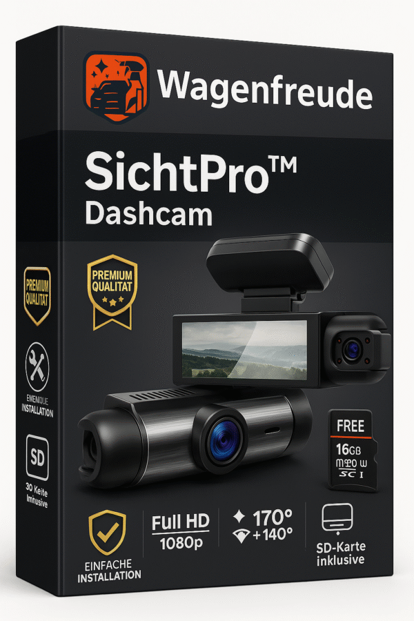 Auto Dashcam Full HD mit Parküberwachung & WLAN – Wagenfreude SichtPro™ – Bild 6