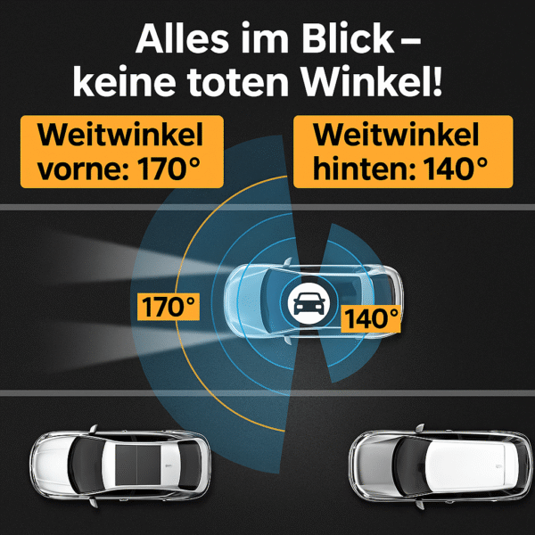 Auto Dashcam Full HD mit Parküberwachung & WLAN – Wagenfreude SichtPro™ – Bild 3